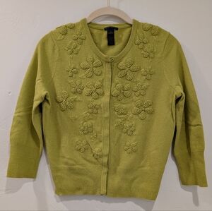 Lucky Brand Green Cardigan